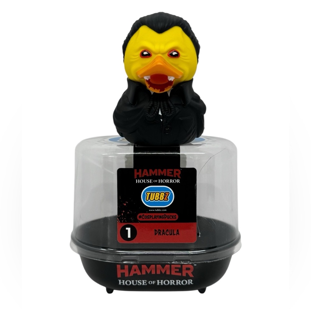 Tubbz Collectables Hammer House of Horror Dracula #CosplayingDucks Figure New
